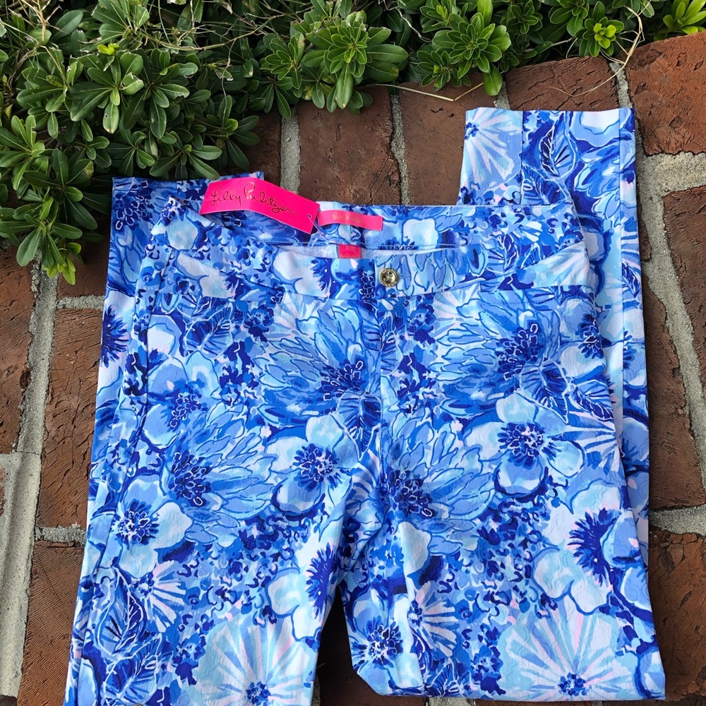 Lilly Pulitzer Kelly Skinny Ankle Pant size 8